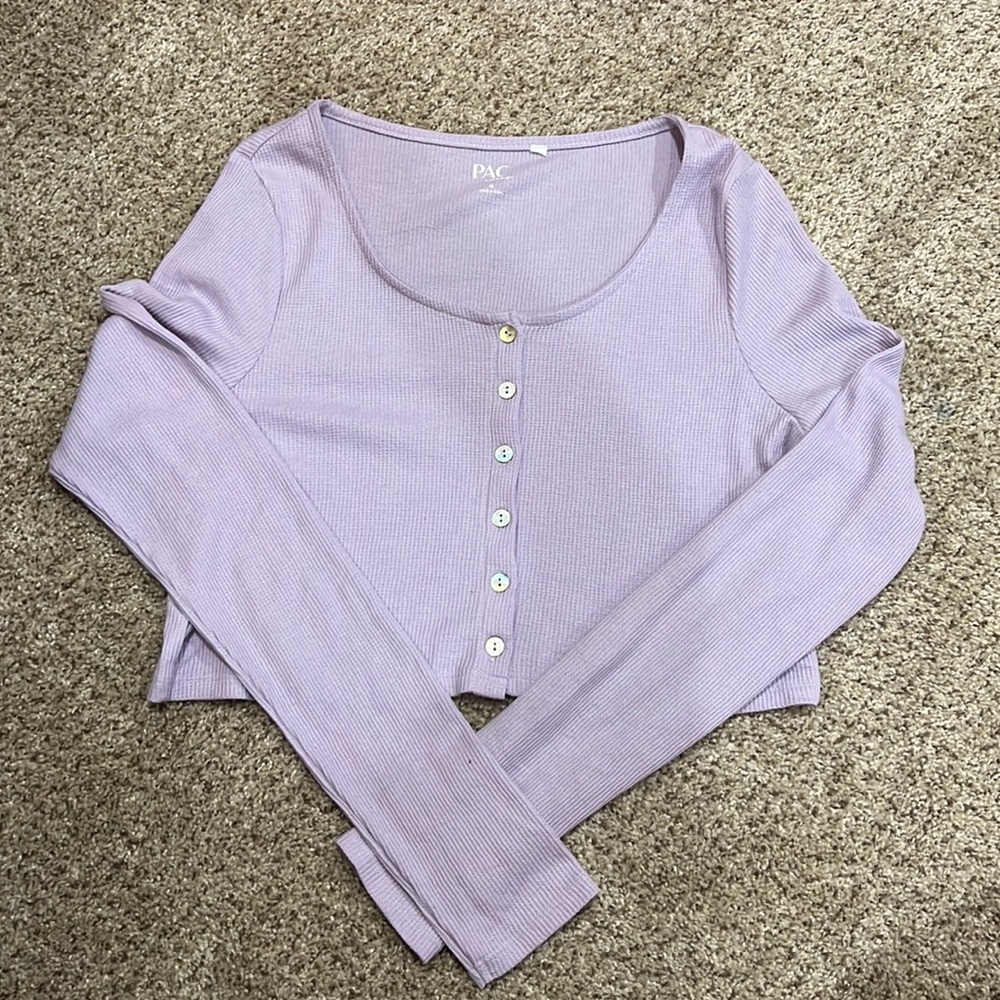 PacSun button long sleeve